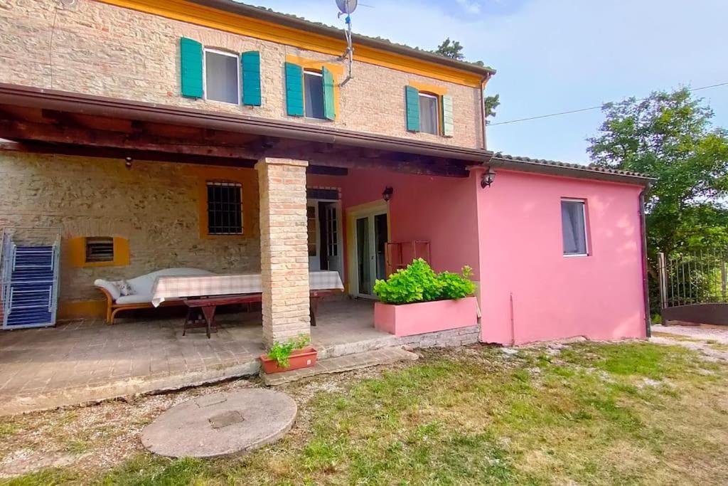 Willa Casale San Teodoro - Mondaino Rn Zewnętrze zdjęcie