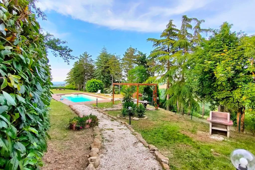 Willa Casale San Teodoro - Mondaino Rn Zewnętrze zdjęcie
